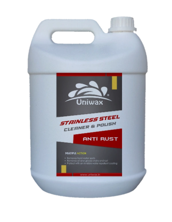 Uniwax Stainless Steel Polish | Streak-Free Shine & Protection | Restores Shine & Prevents Rust | - 5kg
